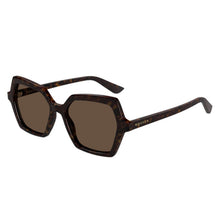 Lade das Bild in den Galerie-Viewer, Sonnenbrille Alexander McQueen, Modell: AM0537S Farbe: 002
