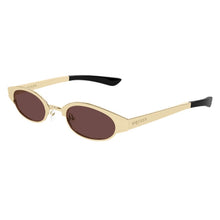 Lade das Bild in den Galerie-Viewer, Sonnenbrille Alexander McQueen, Modell: AM0545S Farbe: 002
