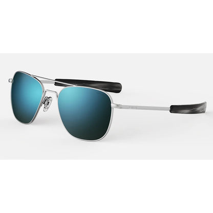 Sonnenbrille Randolph, Modell: AVIATOR Farbe: MatteChromeCobalt
