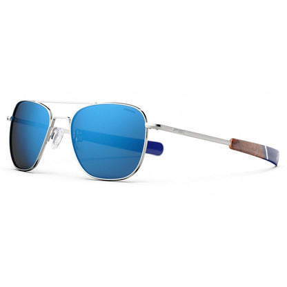 Sonnenbrille Randolph, Modell: AVIATOR Farbe: GunmetalAtlanticBlue