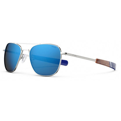 Sonnenbrille Randolph, Modell: AVIATOR Farbe: GunmetalAtlanticBlue