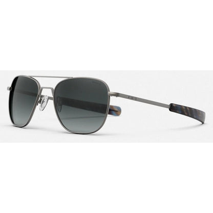 Sonnenbrille Randolph, Modell: AVIATOR Farbe: SatinGunmetalSlate
