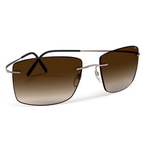 Sonnenbrille Silhouette, Modell: AviorRimless8741 Farbe: 6040