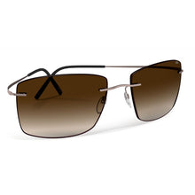 Lade das Bild in den Galerie-Viewer, Sonnenbrille Silhouette, Modell: AviorRimless8741 Farbe: 6040
