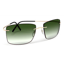 Lade das Bild in den Galerie-Viewer, Sonnenbrille Silhouette, Modell: AviorRimless8741 Farbe: 7630
