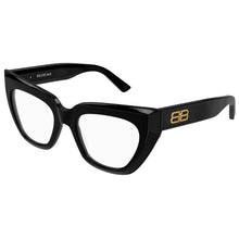 Lade das Bild in den Galerie-Viewer, Brille Balenciaga, Modell: BB0238O Farbe: 001
