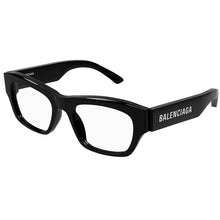 Lade das Bild in den Galerie-Viewer, Brille Balenciaga, Modell: BB0264O Farbe: 001
