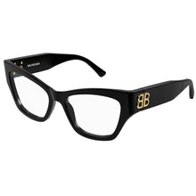 Lade das Bild in den Galerie-Viewer, Brille Balenciaga, Modell: BB0362O Farbe: 001
