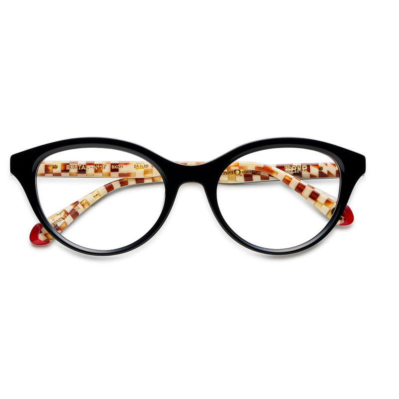 Brille Etnia Barcelona, Modell: BrutalNo17 Farbe: BKCH