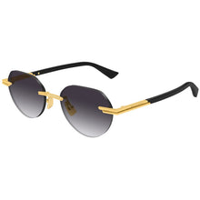 Lade das Bild in den Galerie-Viewer, Sonnenbrille Bottega Veneta, Modell: BV1379S Farbe: 001
