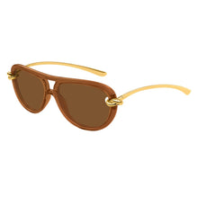 Lade das Bild in den Galerie-Viewer, Sonnenbrille Bottega Veneta, Modell: BV1418S Farbe: 004
