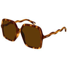Lade das Bild in den Galerie-Viewer, Sonnenbrille Chloe, Modell: CH0086S Farbe: 005
