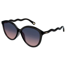 Lade das Bild in den Galerie-Viewer, Sonnenbrille Chloe, Modell: CH0087S Farbe: 001
