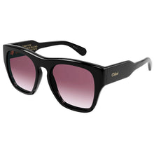 Lade das Bild in den Galerie-Viewer, Sonnenbrille Chloe, Modell: CH0149S Farbe: 001
