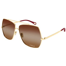 Lade das Bild in den Galerie-Viewer, Sonnenbrille Chloe, Modell: CH0278S Farbe: 001
