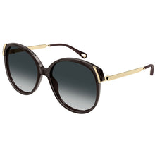 Lade das Bild in den Galerie-Viewer, Sonnenbrille Chloe, Modell: CH0285S Farbe: 001
