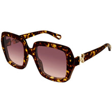 Lade das Bild in den Galerie-Viewer, Sonnenbrille Chloe, Modell: CH0301S Farbe: 002
