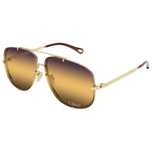Lade das Bild in den Galerie-Viewer, Sonnenbrille Chloe, Modell: CH0348S Farbe: 004

