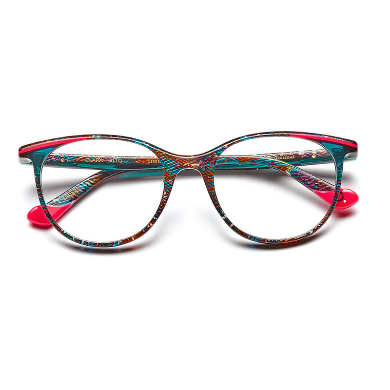 Brille Etnia Barcelona, Modell: Clara Farbe: BLTQ