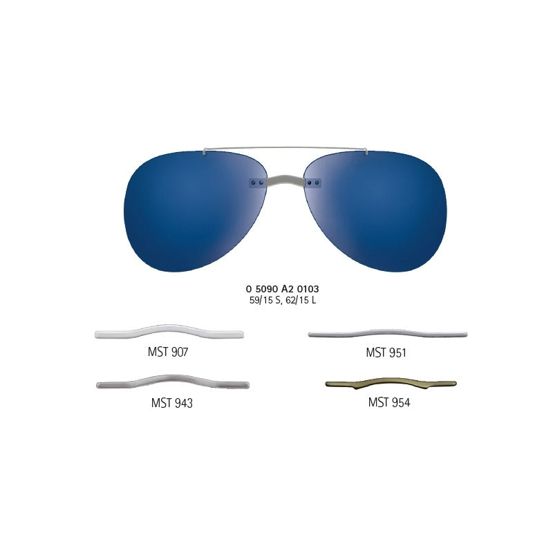 Sonnenbrille Silhouette, Modell: CLIPON50901 Farbe: A20103