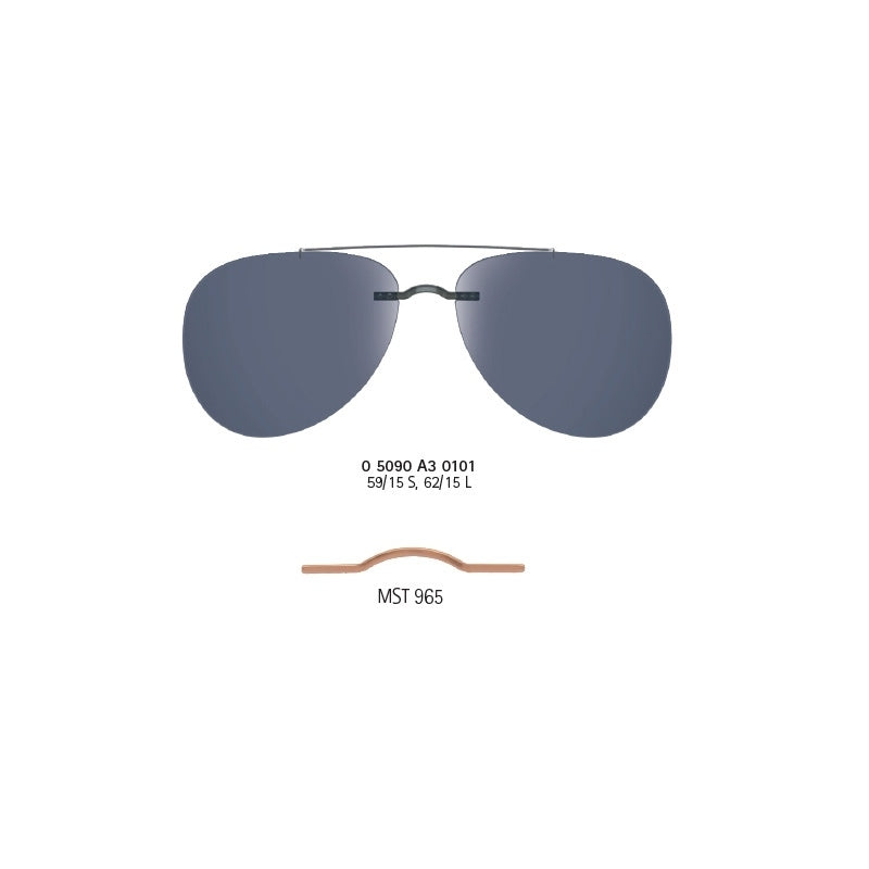 Sonnenbrille Silhouette, Modell: CLIPON50901 Farbe: A30101