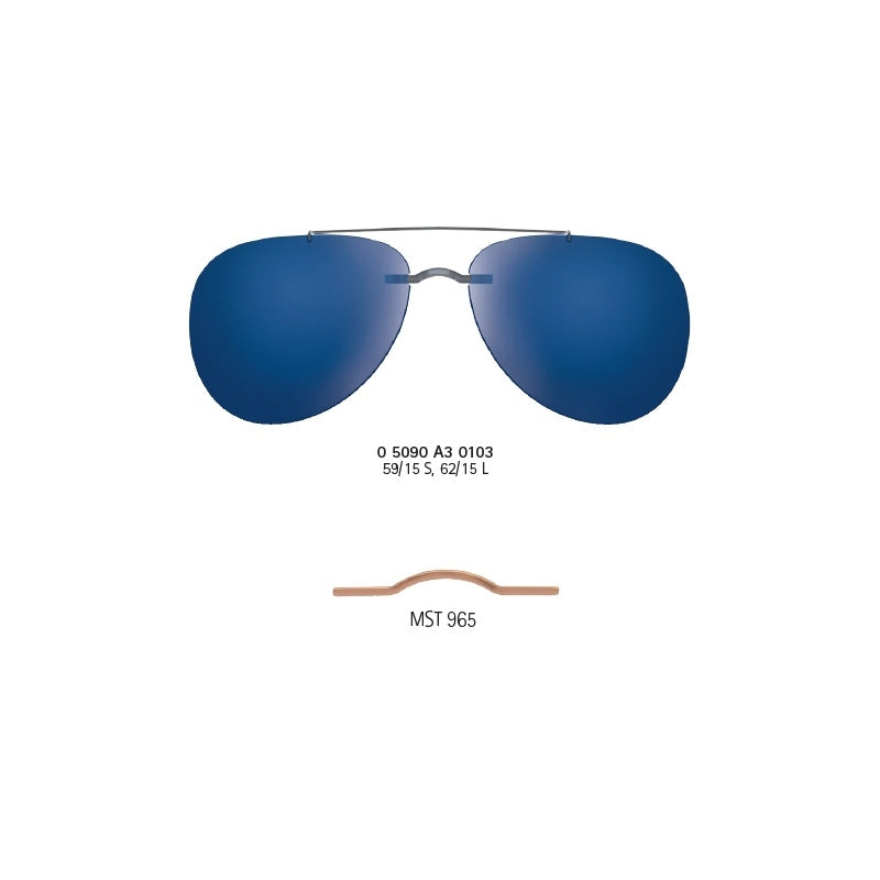 Sonnenbrille Silhouette, Modell: CLIPON50901 Farbe: A30103