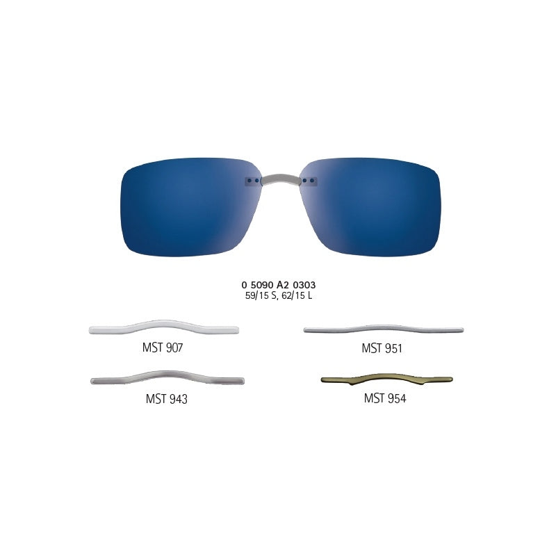 Sonnenbrille Silhouette, Modell: CLIPON50903 Farbe: A20303