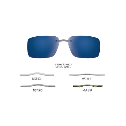 Sonnenbrille Silhouette, Modell: CLIPON50903 Farbe: A20303