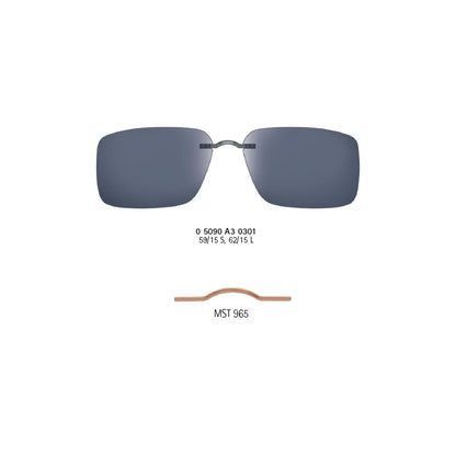 Sonnenbrille Silhouette, Modell: CLIPON50903 Farbe: A30301