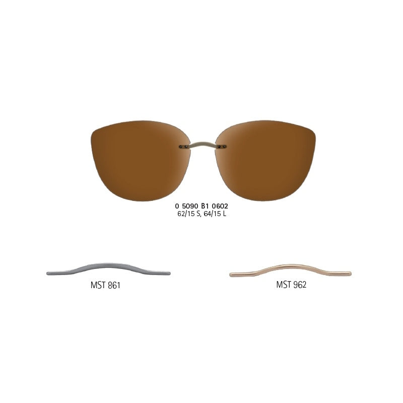 Sonnenbrille Silhouette, Modell: CLIPON50906 Farbe: B10602