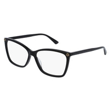 Lade das Bild in den Galerie-Viewer, Brille Gucci, Modell: GG0025O Farbe: 001
