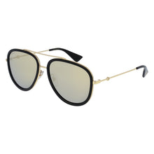 Lade das Bild in den Galerie-Viewer, Sonnenbrille Gucci, Modell: GG0062S Farbe: 001
