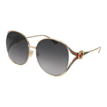 Lade das Bild in den Galerie-Viewer, Sonnenbrille Gucci, Modell: GG0225S Farbe: 001
