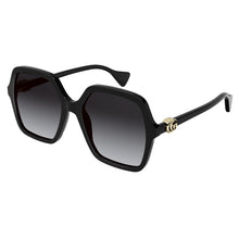 Lade das Bild in den Galerie-Viewer, Sonnenbrille Gucci, Modell: GG1072S Farbe: 001
