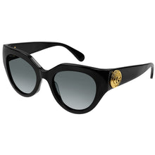 Lade das Bild in den Galerie-Viewer, Sonnenbrille Gucci, Modell: GG1408S Farbe: 001
