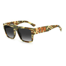 Lade das Bild in den Galerie-Viewer, Sonnenbrille DSquared2 Eyewear, Modell: ICON0003S Farbe: 6DB9O
