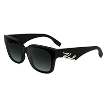 Lade das Bild in den Galerie-Viewer, Sonnenbrille Karl Lagerfeld, Modell: KL6161S Farbe: 001
