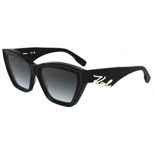 Lade das Bild in den Galerie-Viewer, Sonnenbrille Karl Lagerfeld, Modell: KL6179S Farbe: 001
