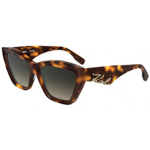 Lade das Bild in den Galerie-Viewer, Sonnenbrille Karl Lagerfeld, Modell: KL6179S Farbe: 230
