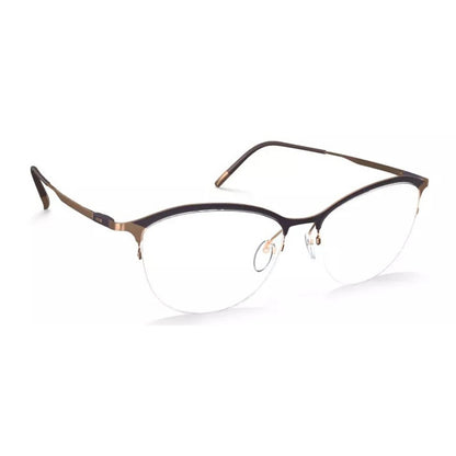 Brille Silhouette, Modell: LiteArcsNylor4556 Farbe: 4030