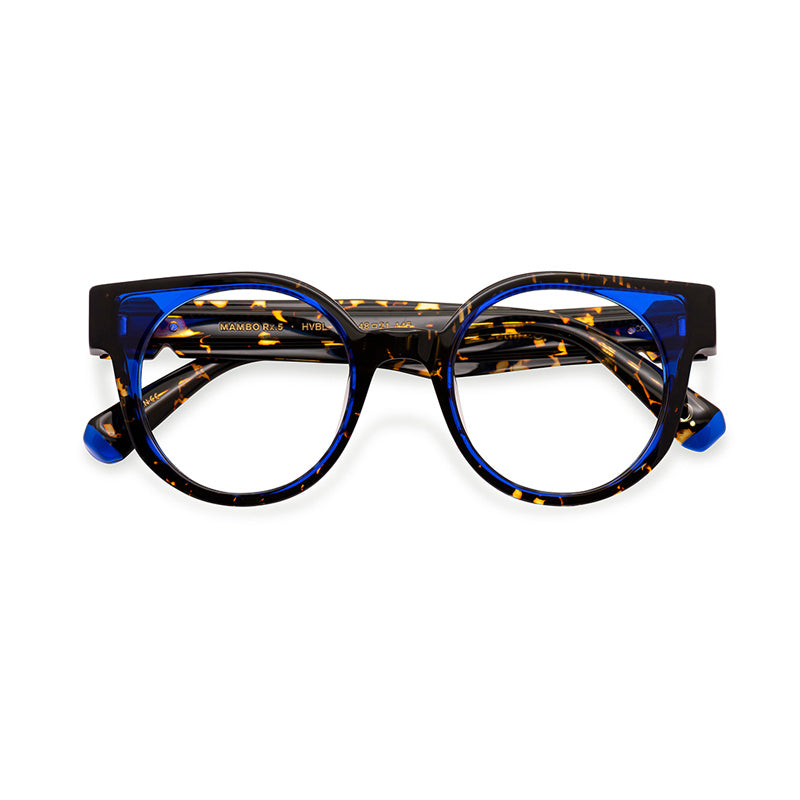 Brille Etnia Barcelona, Modell: MamboRX5 Farbe: HVBL