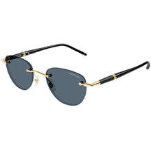 Lade das Bild in den Galerie-Viewer, Sonnenbrille Mont Blanc, Modell: MB0412S Farbe: 001
