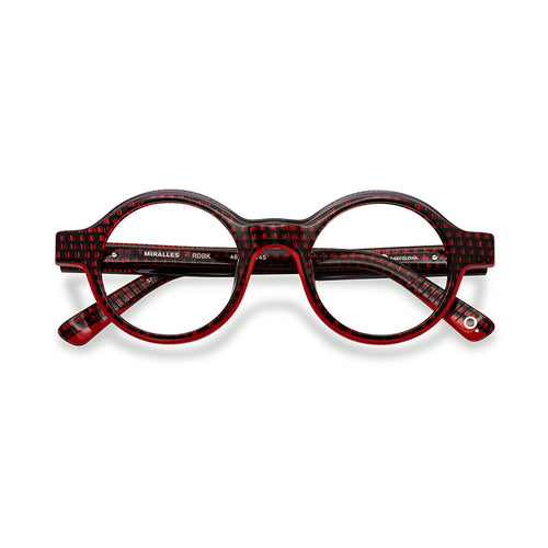 Brille Etnia Barcelona, Modell: Miralles Farbe: RDBK