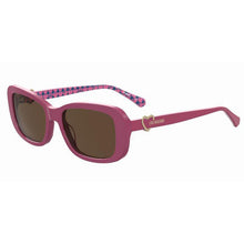 Lade das Bild in den Galerie-Viewer, Sonnenbrille Love Moschino, Modell: MOL060S Farbe: MU170
