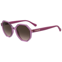 Lade das Bild in den Galerie-Viewer, Sonnenbrille Love Moschino, Modell: MOL076S Farbe: MU1HA
