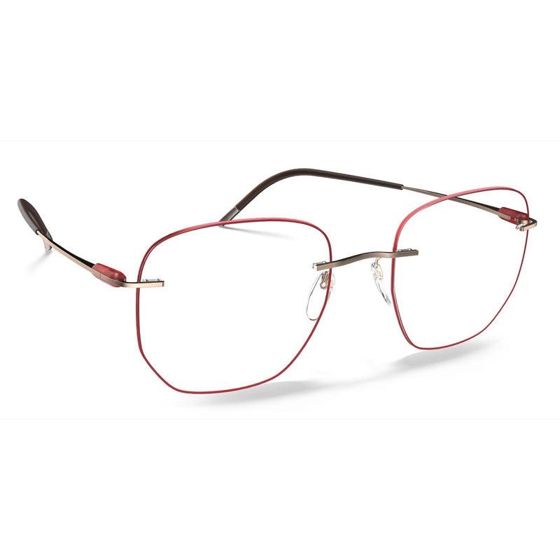 Brille Silhouette, Modell: PuristColorGroveMT Farbe: 6145