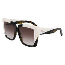 Lade das Bild in den Galerie-Viewer, Sonnenbrille Salvatore Ferragamo, Modell: SF1060S Farbe: 341
