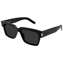 Lade das Bild in den Galerie-Viewer, Sonnenbrille Saint Laurent Paris, Modell: SL732VADIM Farbe: 001
