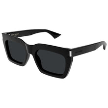 Lade das Bild in den Galerie-Viewer, Sonnenbrille Saint Laurent Paris, Modell: SL810 Farbe: 001

