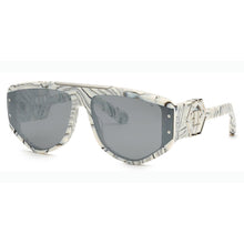 Lade das Bild in den Galerie-Viewer, Sonnenbrille Philipp Plein, Modell: SPP093M Farbe: 9YLX
